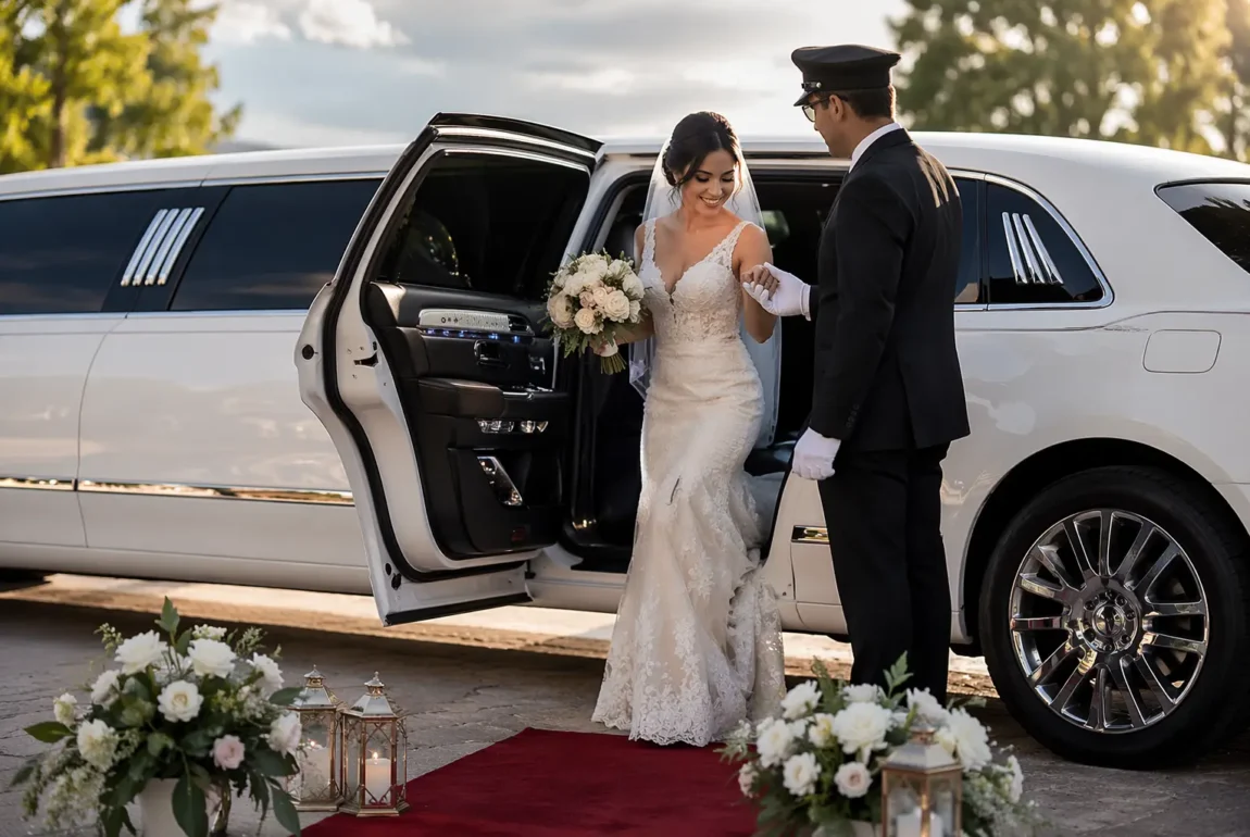Limousine services for wedding