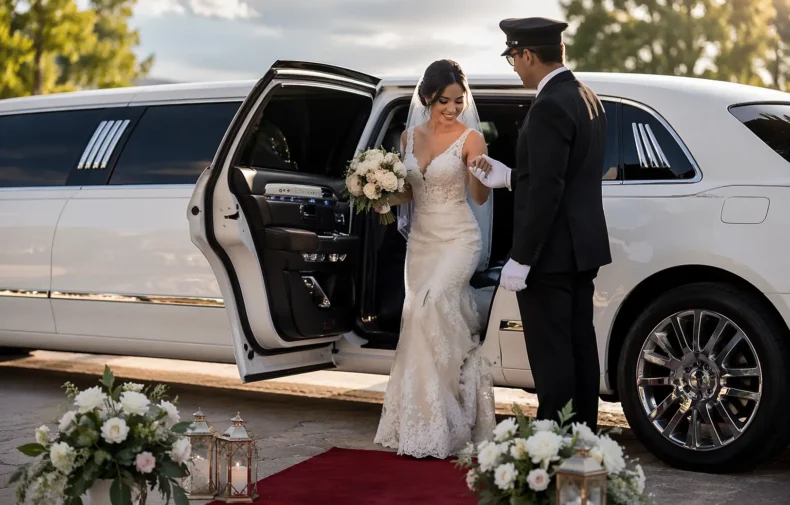 Limousine services for wedding