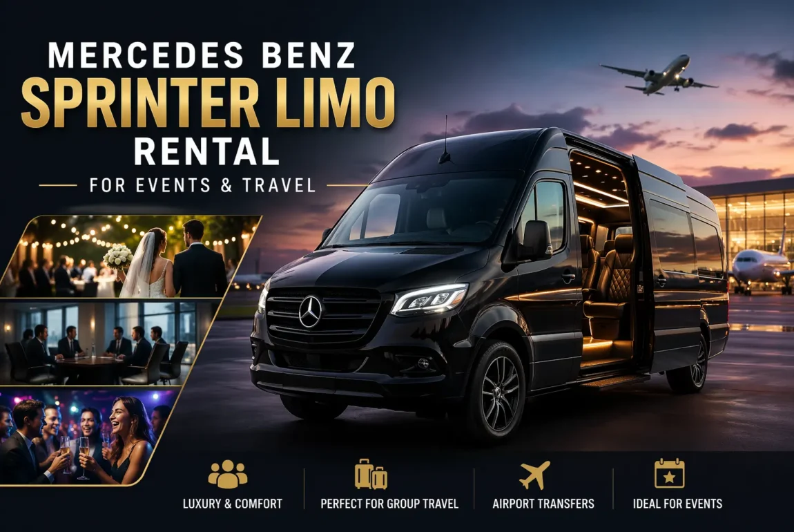 Mercedes Benz Sprinter Limo Rental